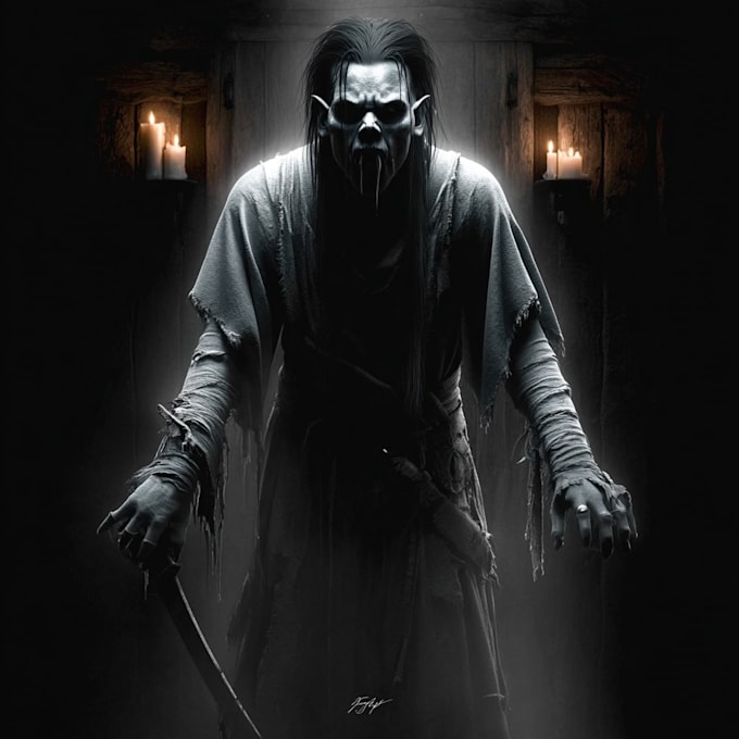 fantasy horror and fantasy horror character