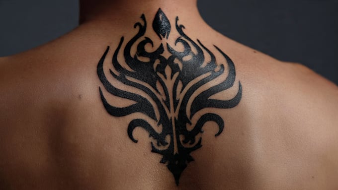 create custom and detailed tribal tattoo design