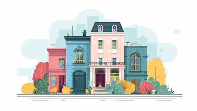 create modern flat vector illustration