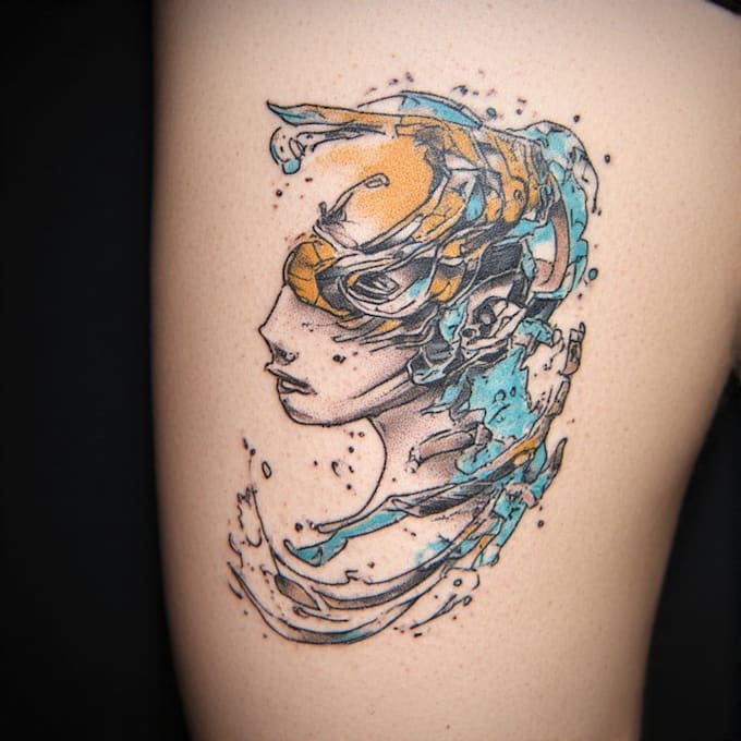 design professional and unique tattoo artwork