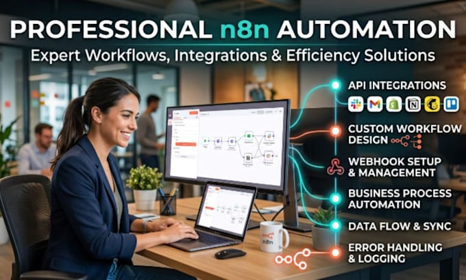develop n8n automation, n8n workflow, ai automation, or n8n ai agentdevelop n8n