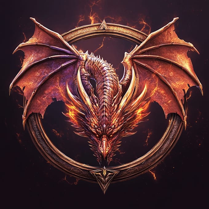 design a unique fantasy logo for your brand