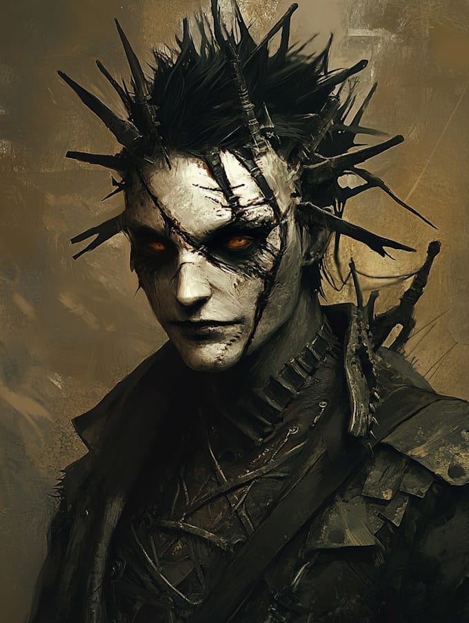 fantasy horror and fantasy horror character