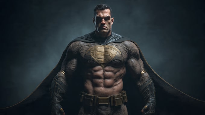 make superhero character for comics