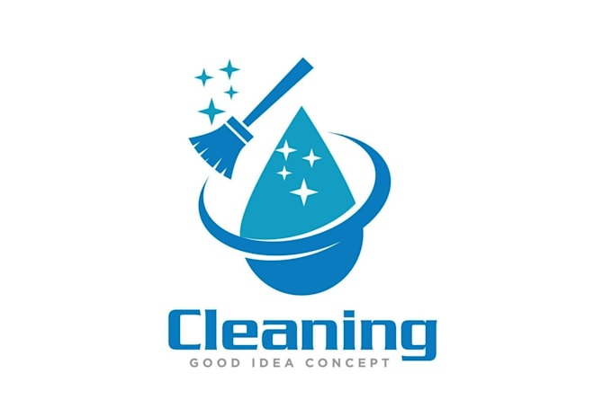 create a modern logo for house and office cleaning