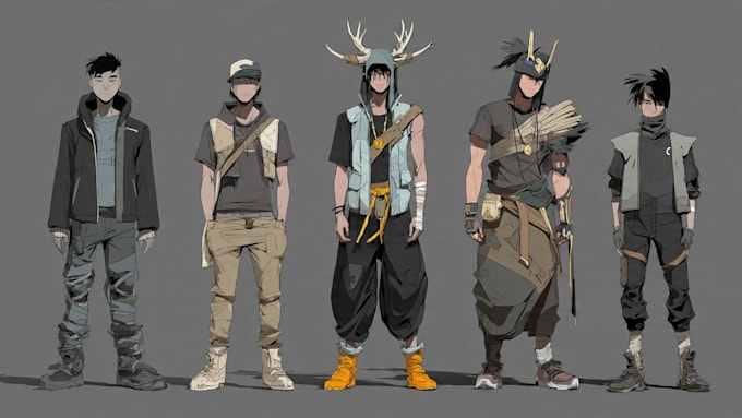 design a concept art character or object
