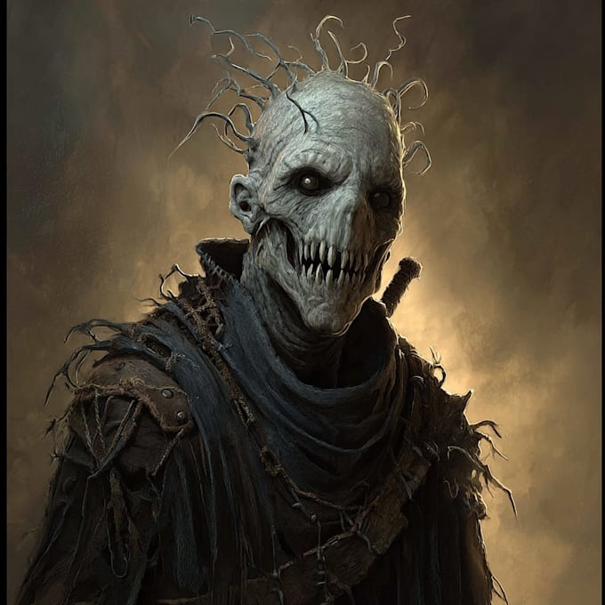 fantasy horror and fantasy horror character