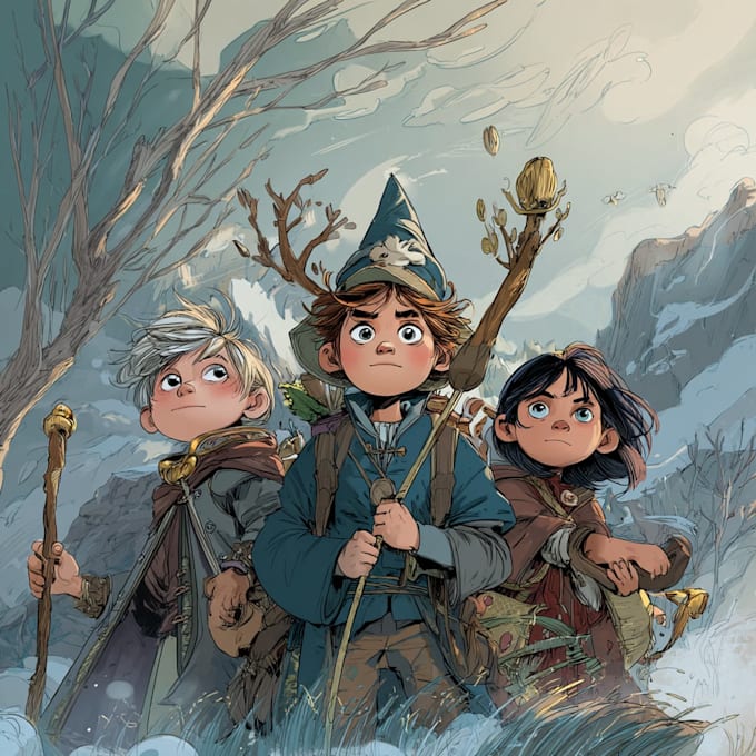 draw comic book illustration