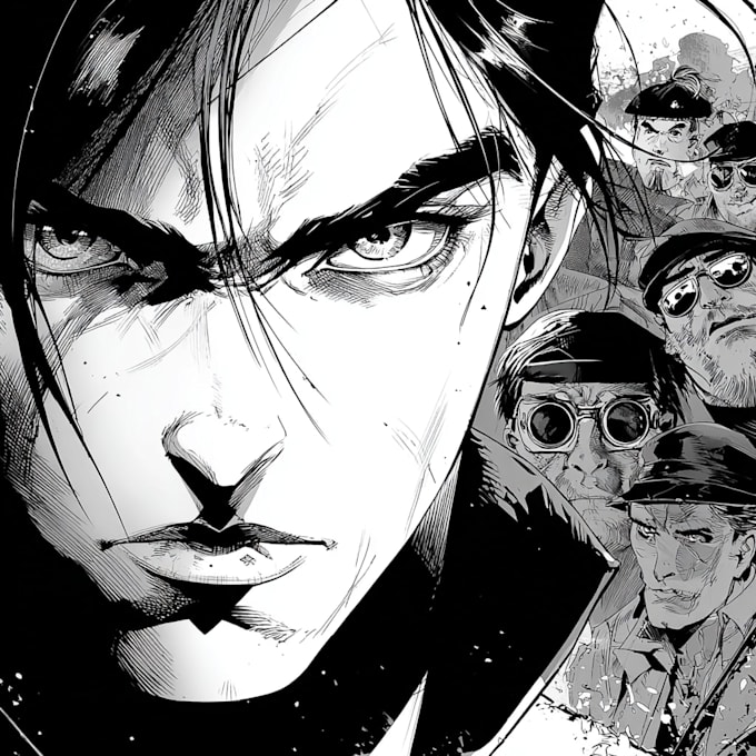 comic book illustration with comic book illustrator