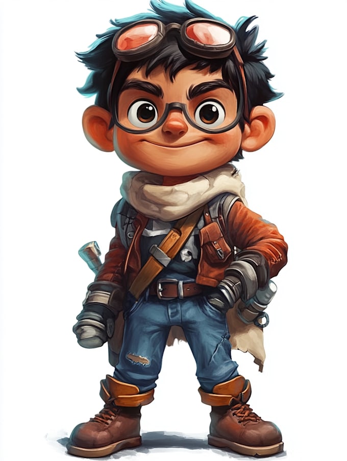 design 2d game character