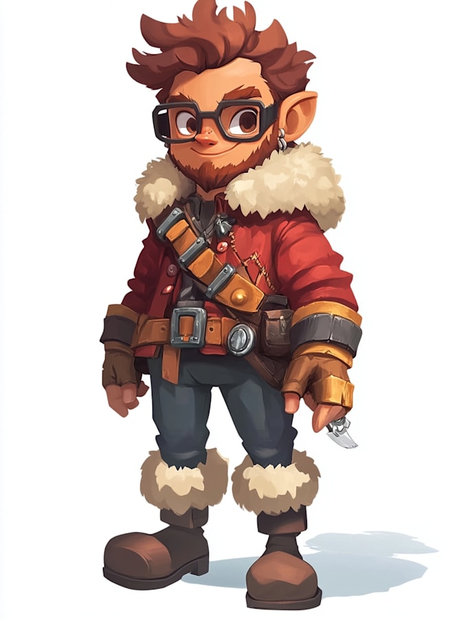 draw 2d game character or 2d character