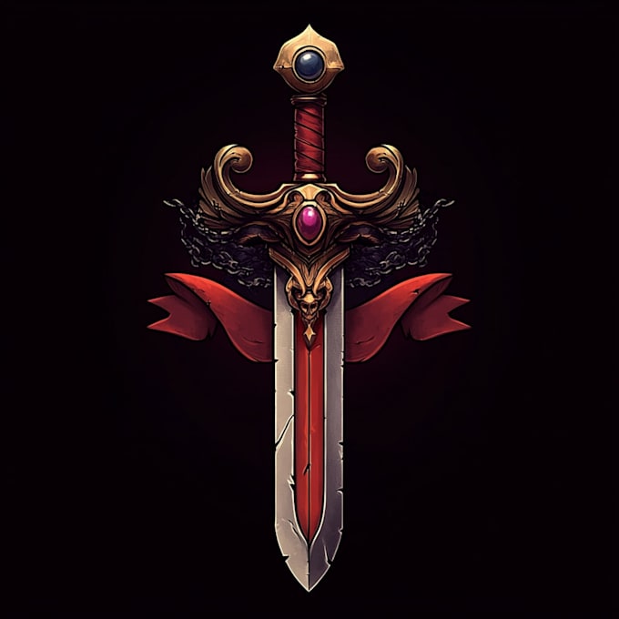 unique and detailed fantasy logo