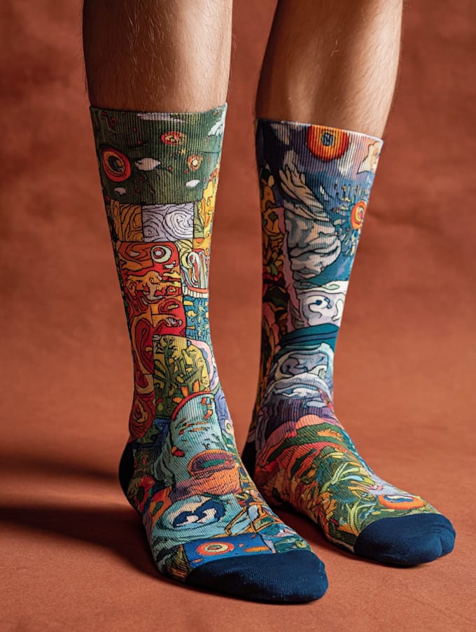 Create a unique socks design by Zioncillsansa | Fiverr