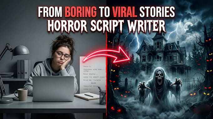write viral reddit horror stories script for youtube