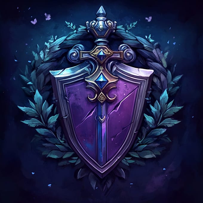 design mythical beasts, fantasy logo or illustrations