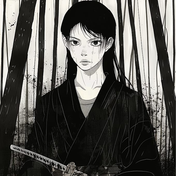 draw a character in manga style