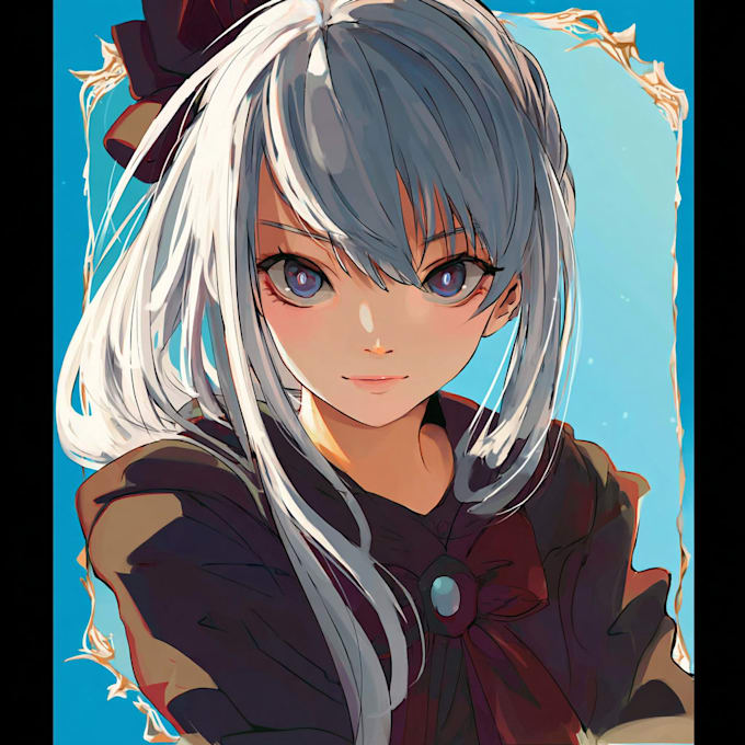 draw anime characters illustration