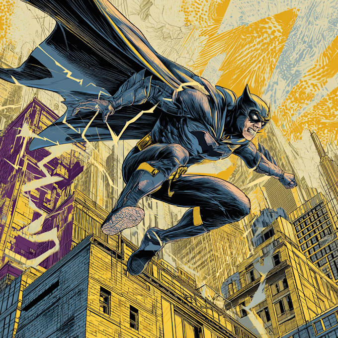 design a superhero comic for you