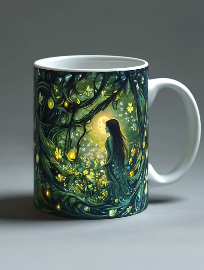 design a mug design or coffee cup design