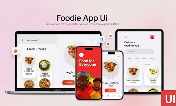 Design modern mobile app ui ux in figma by Basit_ux | Fiverr