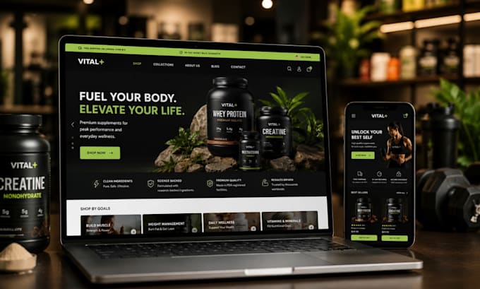build supplement shopify store research peptide website sarms supplement website