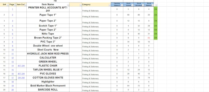 create automated excel inventory management system
