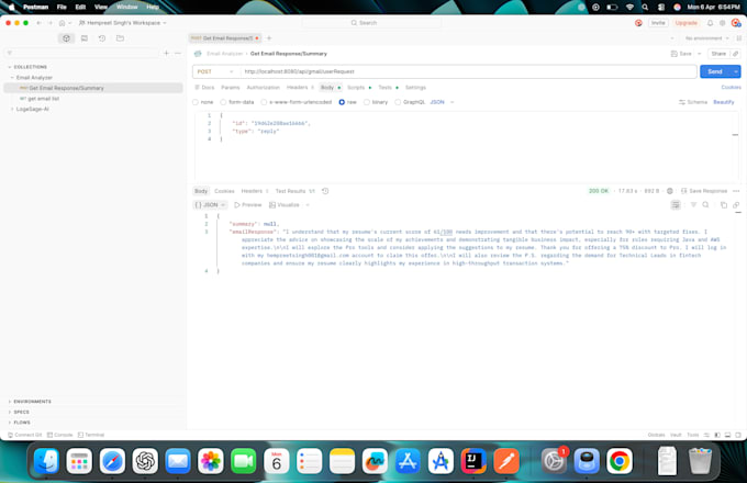 develop spring boot rest apis and backend services