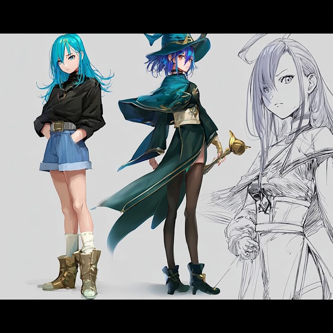 do unique concept art