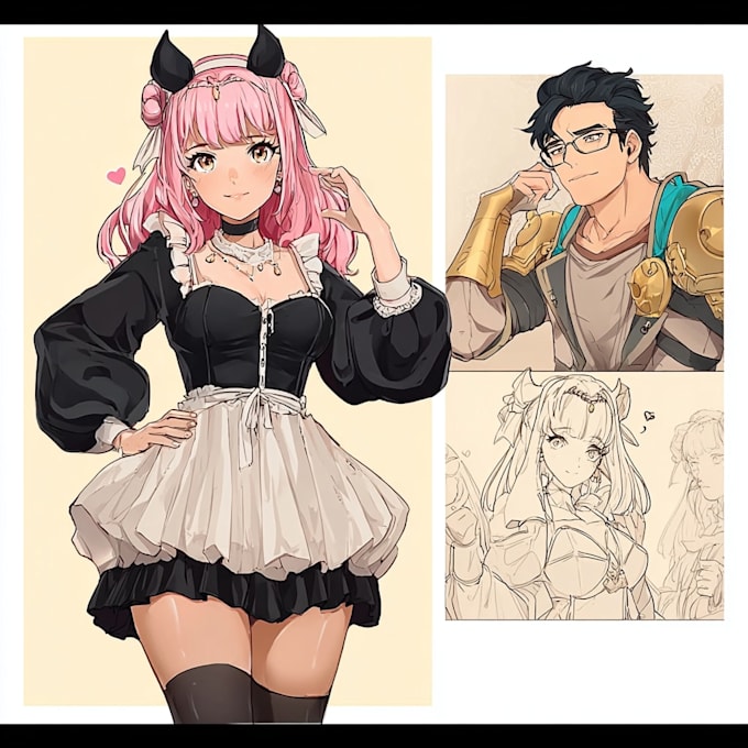 design a concept art character or object
