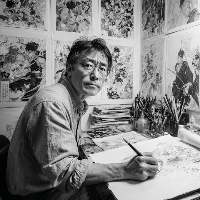 comic book illustration manga artist comic book artist