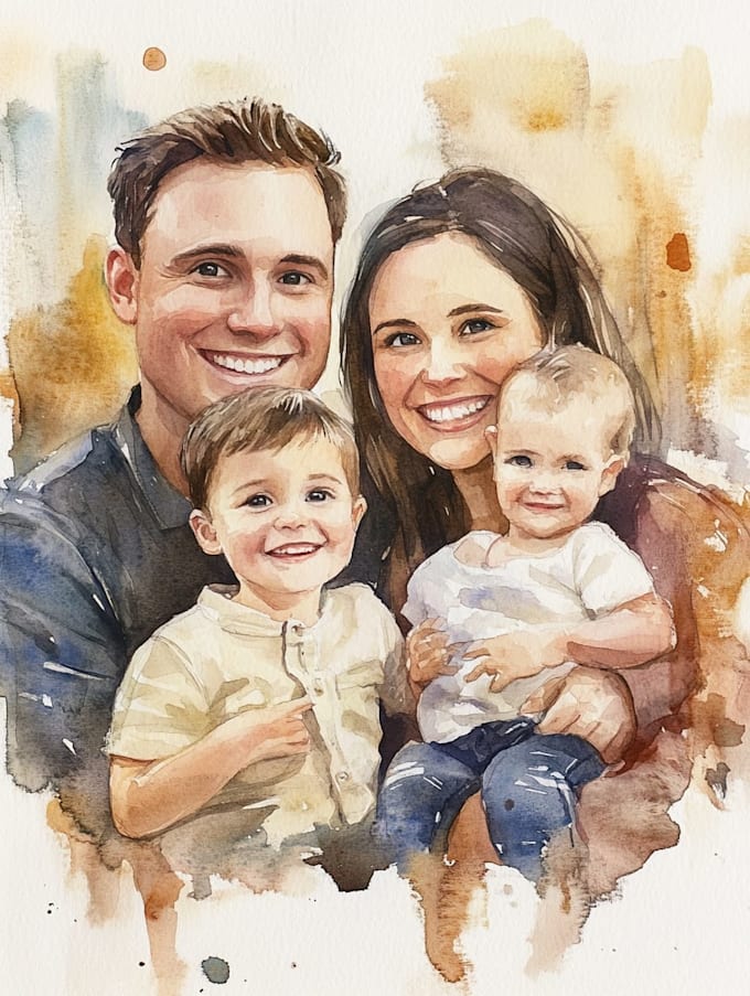 draw a wonderful family portrait