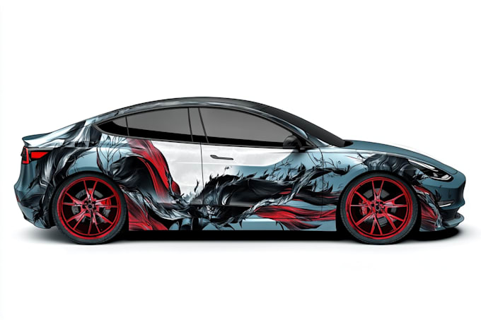 car wrap, truck wrap, van wrap design