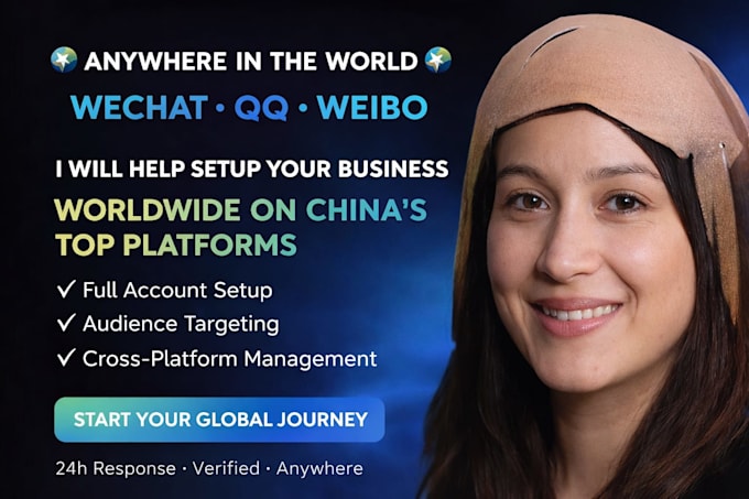 Setup your business via wechat, qq, weibo on china top platforms by ...