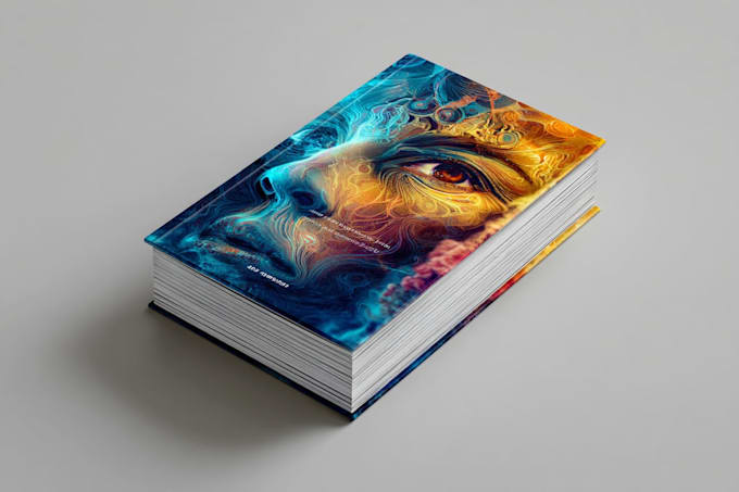 design a minimalistic and professional book cover