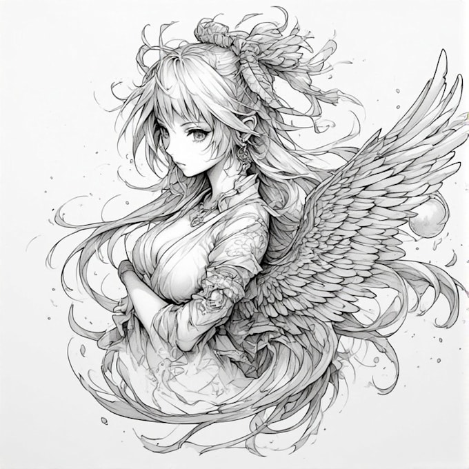 make anime tattoo design for you