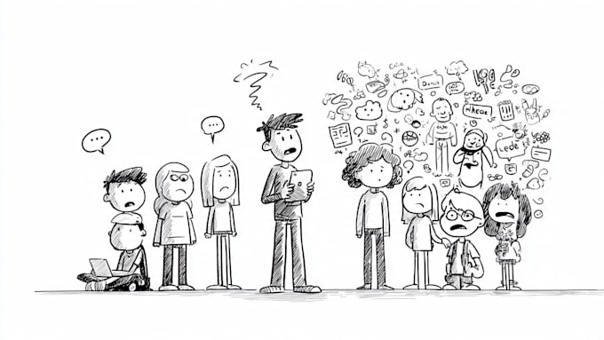 create vector doodle illustrations for you