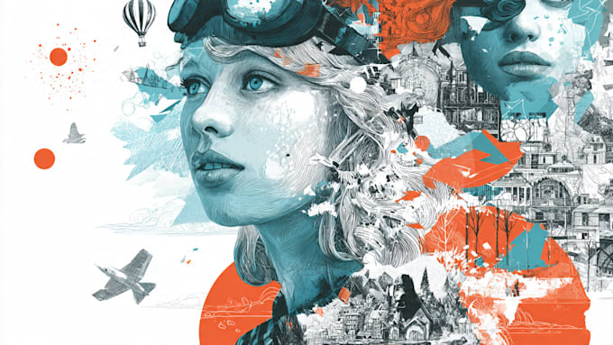 create exclusive doodle illustration