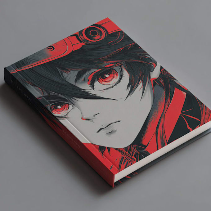 draw a book cover, monster art