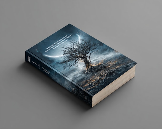 do a professional book cover, paperback, ebook hardcover