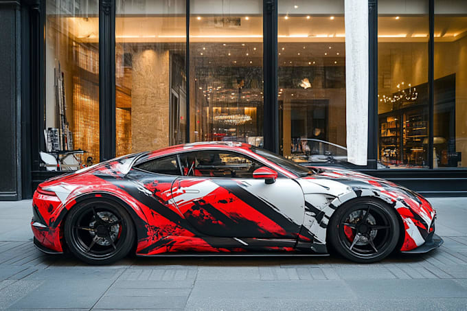 design a platinum quality vehicle wrap