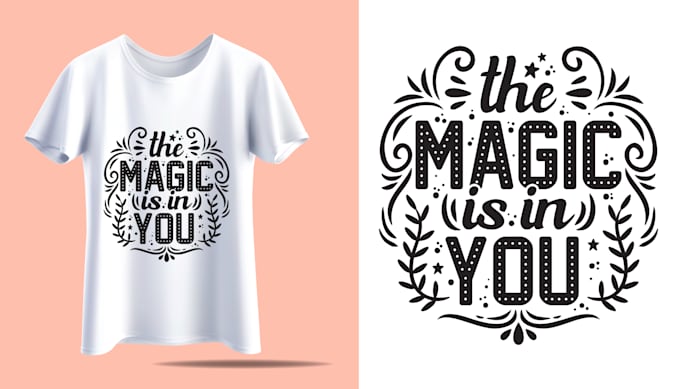draw a vector tracing text for t shirt design