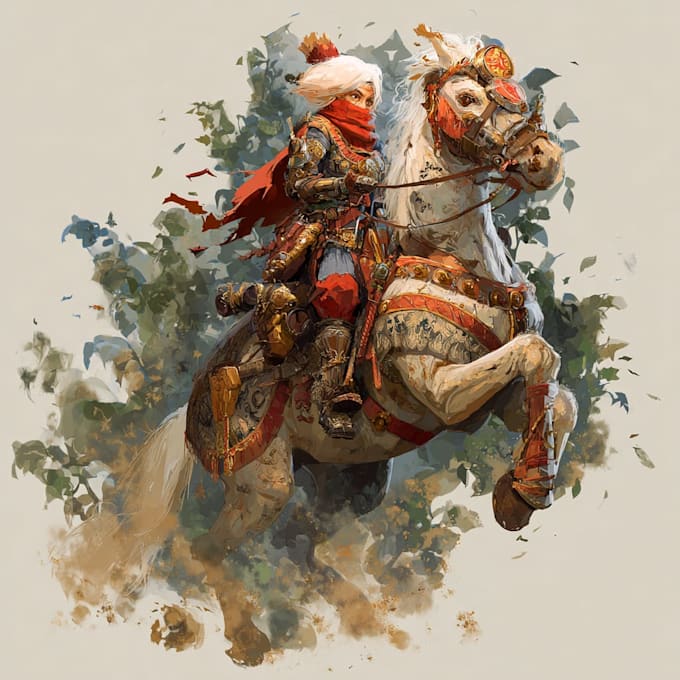 draw your fantasy character illustration