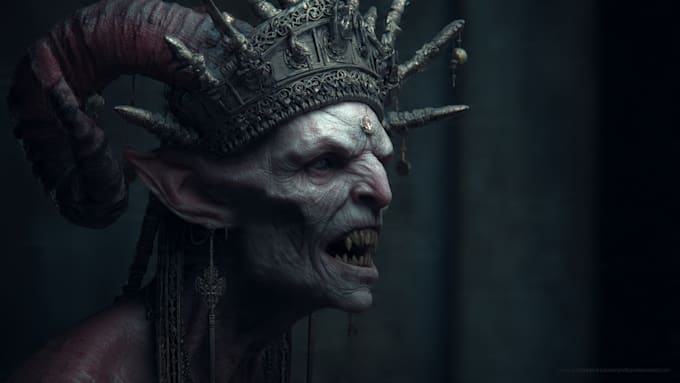 fantasy horror and fantasy horror character
