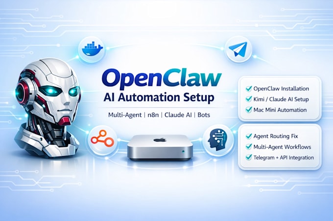 Consertar configuração openclaw, open claw, clawdbot, n8n, moltbot no ...