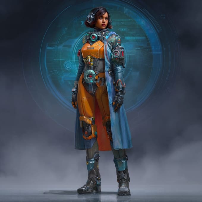 create star wars and sci fi illustration