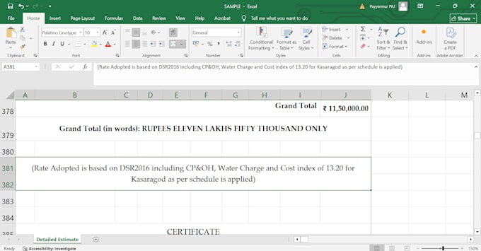 do quantity takeoff, boq and cost estimation
