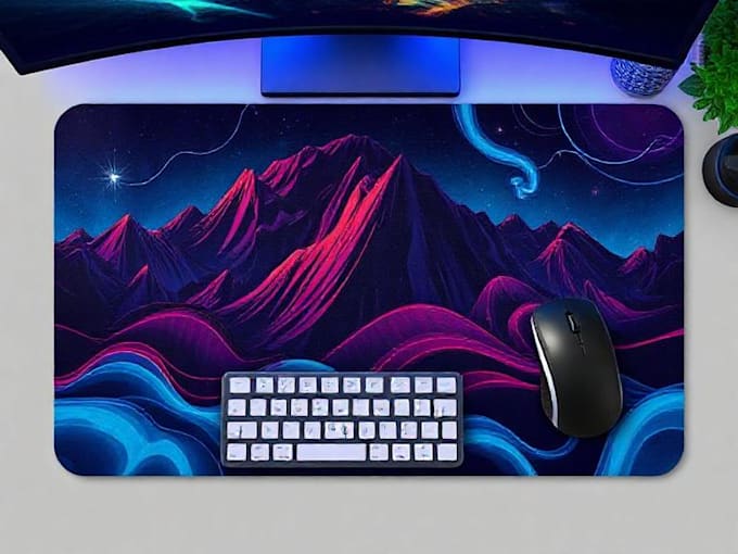 provide custom mouse pad design or desk mat design