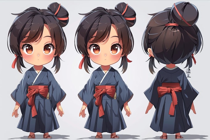 create cute anime chibi for you