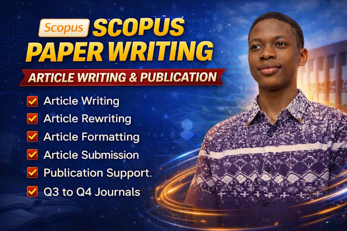 write and publish article in a scopus indexed journal