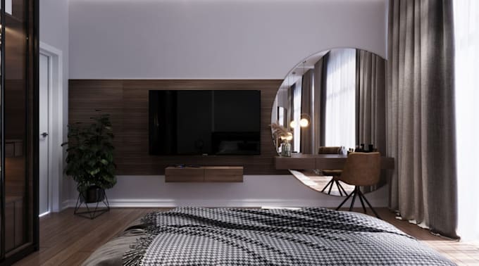 custom 3d residential interior,layout planning, modern living,high end rendering